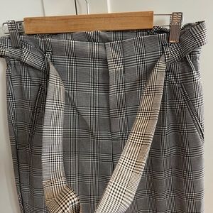 Zara Trafaluc Women’s Belted Pants